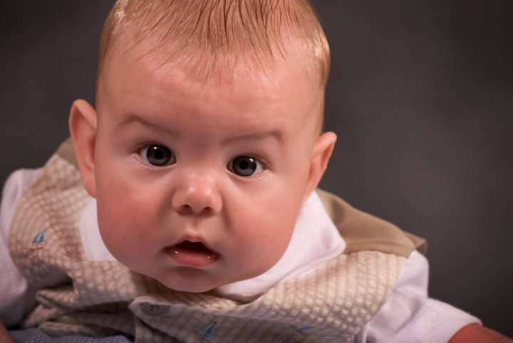 baby in suit